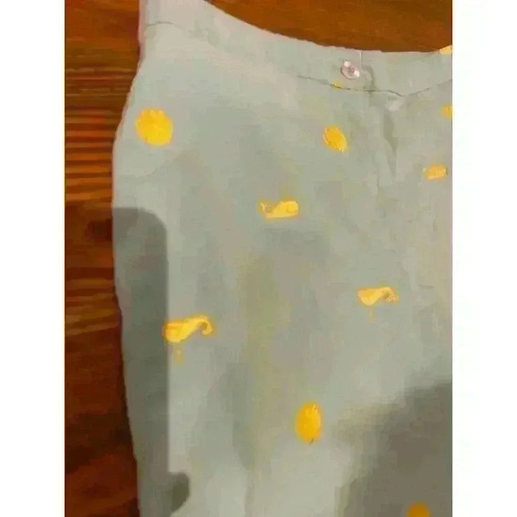 Lilly Pulitzer Classic Capri Whales and Shells in Cape Cod Blue, size 2 - Picture 5 of 11